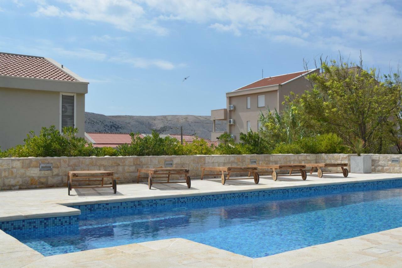 Villa Antea - Modern House With Pool Pag Town Exterior foto