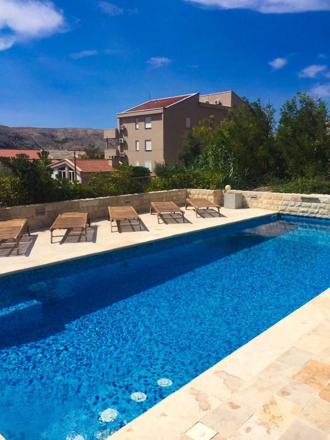 Villa Antea - Modern House With Pool Pag Town Exterior foto